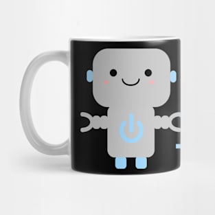 Cute Inspirational Robot Mug